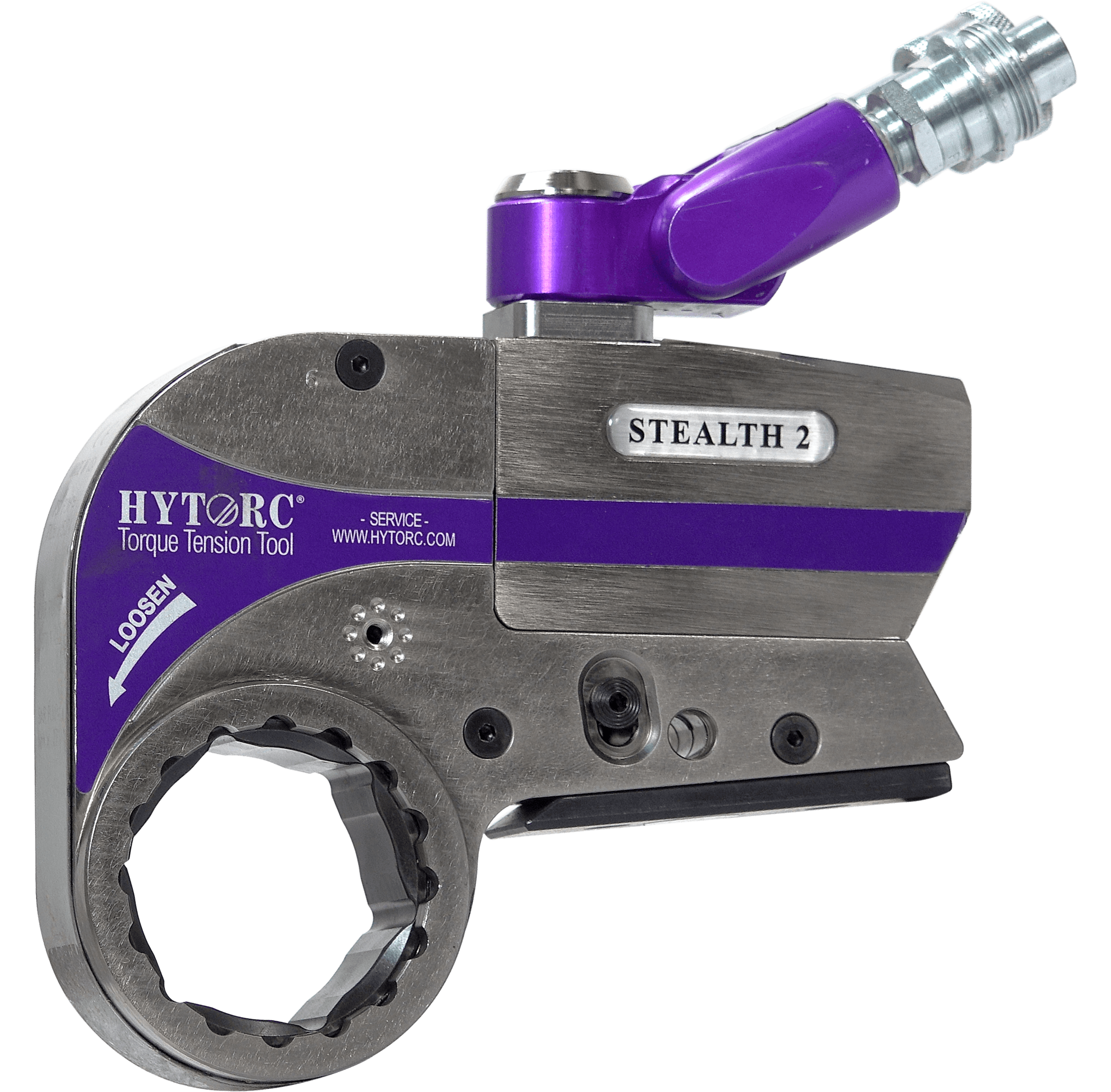 HYTORC Australia STEALTH hydraulic torque tool, Low clearance